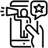 Influencer & Public Engagements icons
