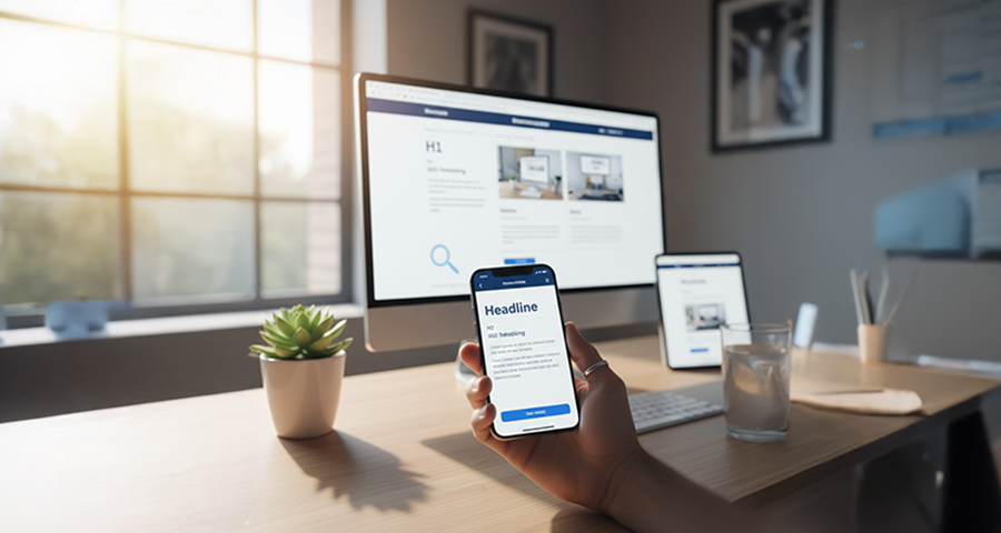 Mobile-First Indexing using Header Tags